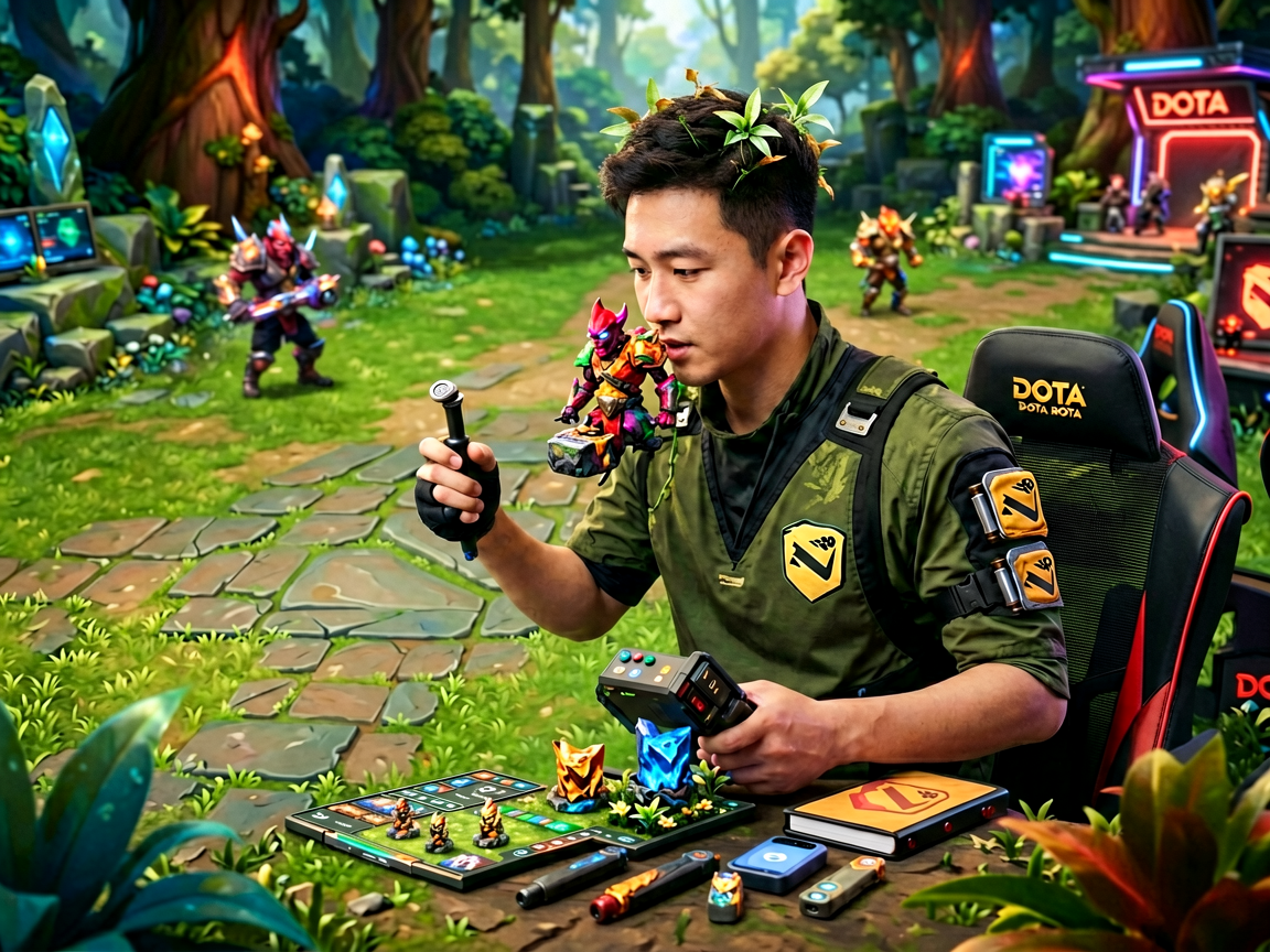 DOTA2策略电竞游戏