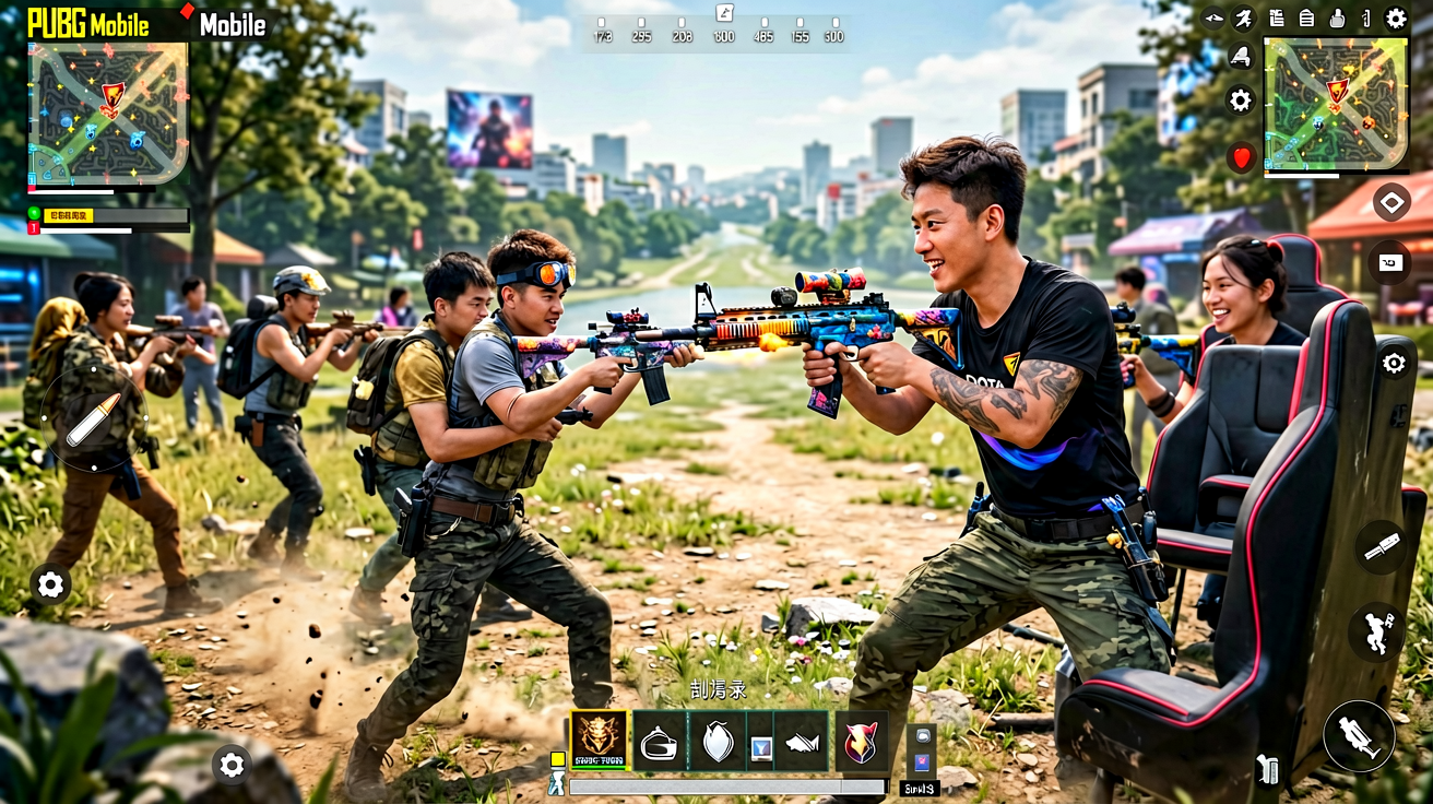 PUBG移动端射击电竞